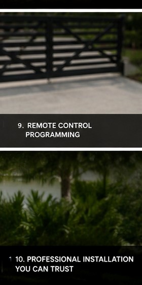 Commercial Gate Service